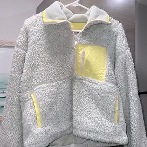 Anthropologie Quarter Zip Fleece
